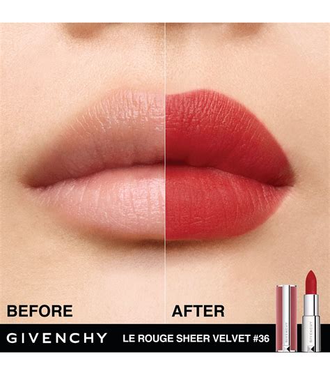 givenchy y10358|Givenchy lipstick le rouge.